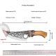 Hand-forged Boning Knife And Chefs Knife