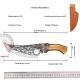 Hand-forged Boning Knife And Chefs Knife