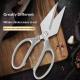 Stainless Steel All-in-One Multi-Functional Heavy-Duty Kitchen Scissors