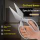 Stainless Steel All-in-One Multi-Functional Heavy-Duty Kitchen Scissors