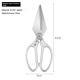 Stainless Steel All-in-One Multi-Functional Heavy-Duty Kitchen Scissors