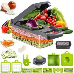 16-in-1 Vegetable Cutter, Salad, Fruit And Vegetable Cutter, Peeler