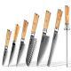 Damascus Steel Olive Wood Chefs Knife