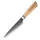 Damascus Steel Olive Wood Chefs Knife