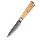 Damascus Steel Olive Wood Chefs Knife