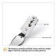 Stainless Steel Handle Cutter Bread Trimming Knife