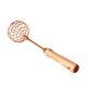 Kitchen Household Stainless Steel Solid Wood Handle Manual Mixer