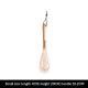 Kitchen Household Stainless Steel Solid Wood Handle Manual Mixer