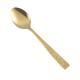 4-piece Stainless Steel Cutlery Set With Hammered-handle Spoons