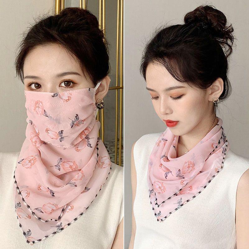 Summer Outdoor Sun Protective Face Mask For Women
