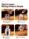 Cocktail Shaker Set,12 Piece Bartender Kit With Stand,Bar Set For Mixed Drink, Professional Bar Accessory Shaker,Jigger,Strainer,Muddler,Liquor Pourers, House Warming Gifts