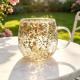 High-borosilicate Glass Tea Cup Internet-famous Double Layer Design With Real Flowers Inside