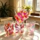 High Temperature Resistant Tea Cup Real Flower Style Creative Beverage Mug