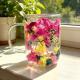 High Temperature Resistant Tea Cup Real Flower Style Creative Beverage Mug