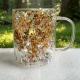 High Temperature Resistant Tea Cup Real Flower Style Creative Beverage Mug