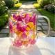 High Temperature Resistant Tea Cup Real Flower Style Creative Beverage Mug