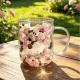 High Temperature Resistant Tea Cup Real Flower Style Creative Beverage Mug