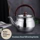 Stainless Steel Cold Water Kettle Thickened With A Golden Chime Sound