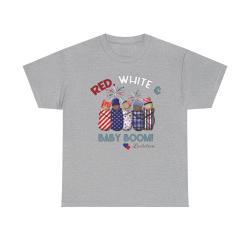 Summer Loose Short Sleeves T-shirt Mens And Womens Round Neck
