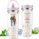 30oz Portable Car Mug Creative Floral Stainless Steel Insulated Cup