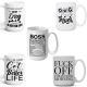 Black White Cup Color-changing Double-color Cup