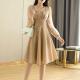 Womens Affordable Luxury Long-sleeve Dress