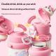 Large-Capacity Portable Cartoon 316 Stainless Steel Water Bottle Thickened Kettle