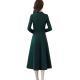 Womens Long-sleeved Dress For Spring And Autumn