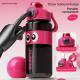PCTG Straw-Infused Bounce-Back Leak-Proof Large-Capacity Portable Water Bottle