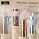 Pure Titanium Insulated Cup With Straw Large-capacity Portable Coffee Mug