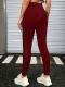 Womens Yoga Fitness Leggings Tight-Fitting Cropped Base Layer Pants