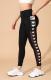 Athletic Outdoor Butt-lifting Mesh-panel Spliced Tights With Pockets
