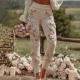Womens All-Match Fashionable Printed Knitted Leggings
