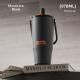 Large-capacity Insulated Stainless Steel Portable Straw Water Bottle