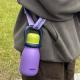Portable Handle Insulated Water Bottle With Straw