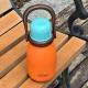 Portable Handle Insulated Water Bottle With Straw
