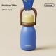 Portable Handle Insulated Water Bottle With Straw