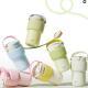 Thermal Mug Cold-preserving Travel-friendly With A Ceramic Inner Liner And A Straw