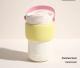 Thermal Mug Cold-preserving Travel-friendly With A Ceramic Inner Liner And A Straw