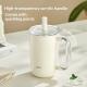 Insulated Straw Cup Large-Capacity Ceramic-Inside Portable Cold-Keeping Coffee Mug