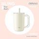 Insulated Straw Cup Large-Capacity Ceramic-Inside Portable Cold-Keeping Coffee Mug