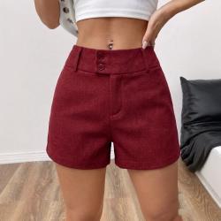 High-Waisted Slimming Womens Casual Shorts