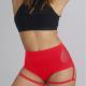 Fashionable Solid-Color High-Waist Tight Yoga Pants For Women