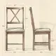 2 Pcs Dining Chair - Only Chairs