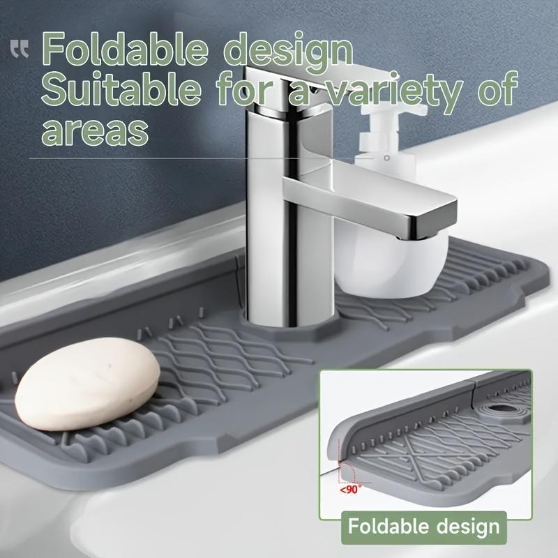 NonSlip Silicone Self-Draining Board,Large Kitchen Drain Board