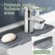 NonSlip Silicone Self-Draining Board,Large Kitchen Drain Board