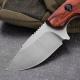 Wood-handled Outdoor Knife A Tactical, Portable Pocket Knife