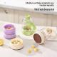 Dundun Cup Curling Ice Cube Tray Non Contact Handle Portable Icing
