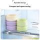 Dundun Cup Curling Ice Cube Tray Non Contact Handle Portable Icing