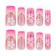 Short Ombre Square Nail Press-on Nails